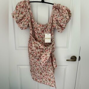 Show Me Your Mumu Danielle mini dress in Pink Rose